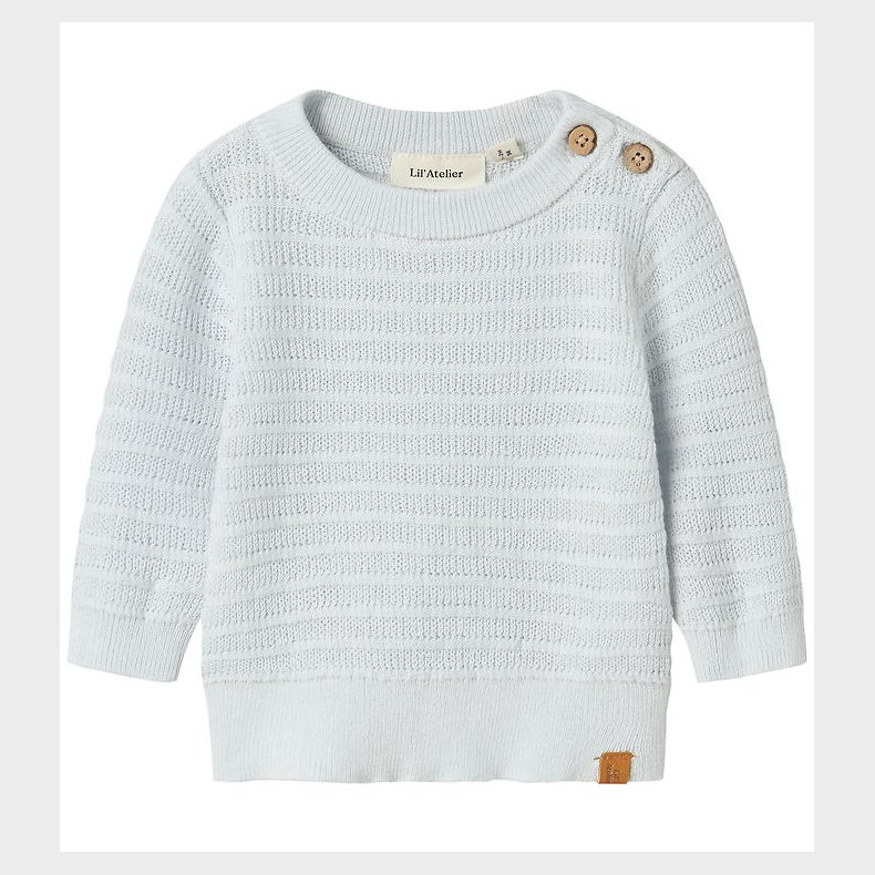 Lil' Atelier Bluse - Strik - NbnFrejo - Ancient Water