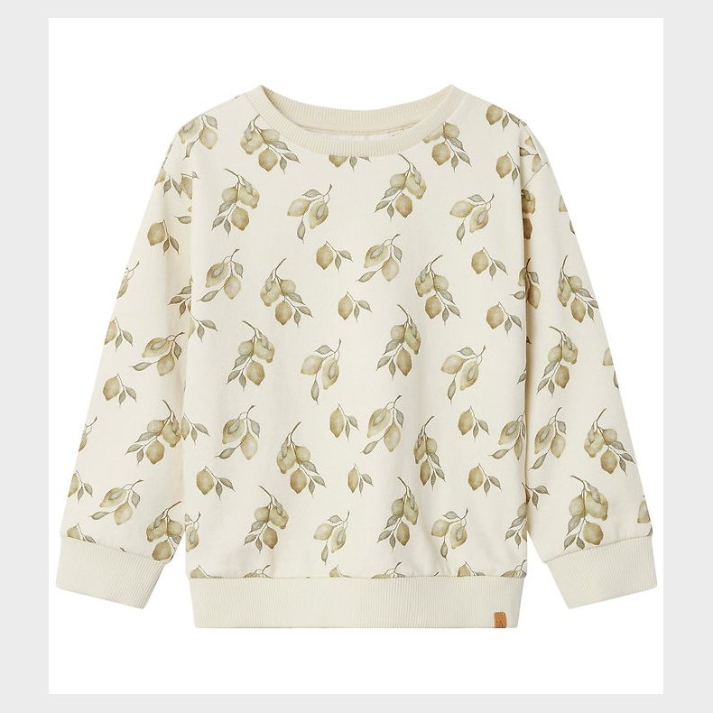 Lil' Atelier Sweatshirt - NmnJobo - Turtledove/Lemons