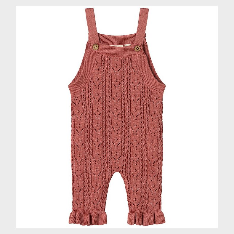 Lil Atelier Smkbukser - Strik - NbfKajsa - Withered Rose