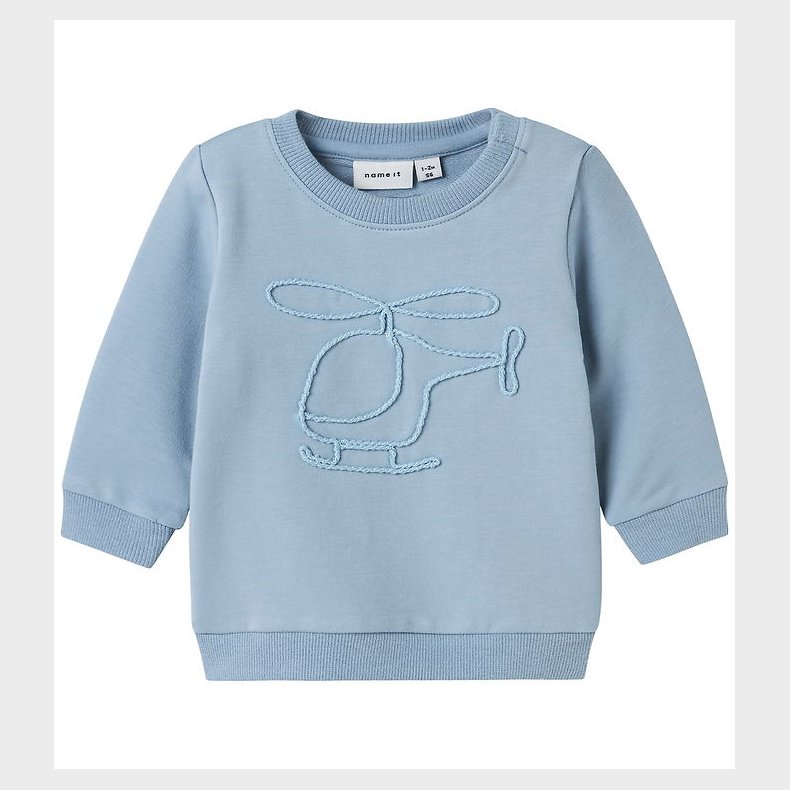 Name It Sweatshirt - NbmKopter - Dusty Blue