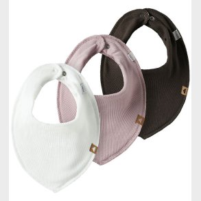 Name It Savlesmkke - 3-pak - Rib - NbfYvettekoy - Cloud Dancer/