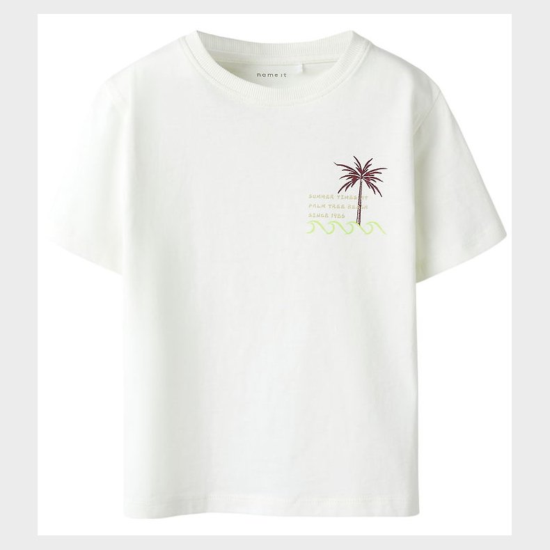 Name It T-shirt - NmmHelix - Cloud Dancer