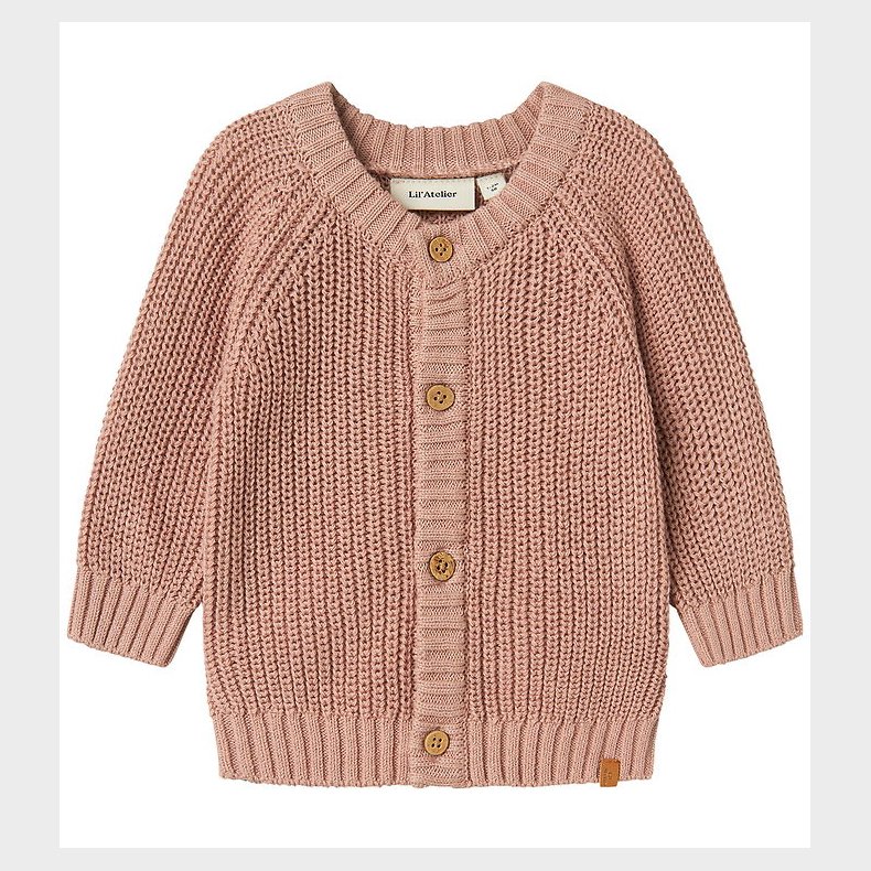 Lil Atelier Cardigan - Noos - Strik - NbnEmlen - Misty Rose