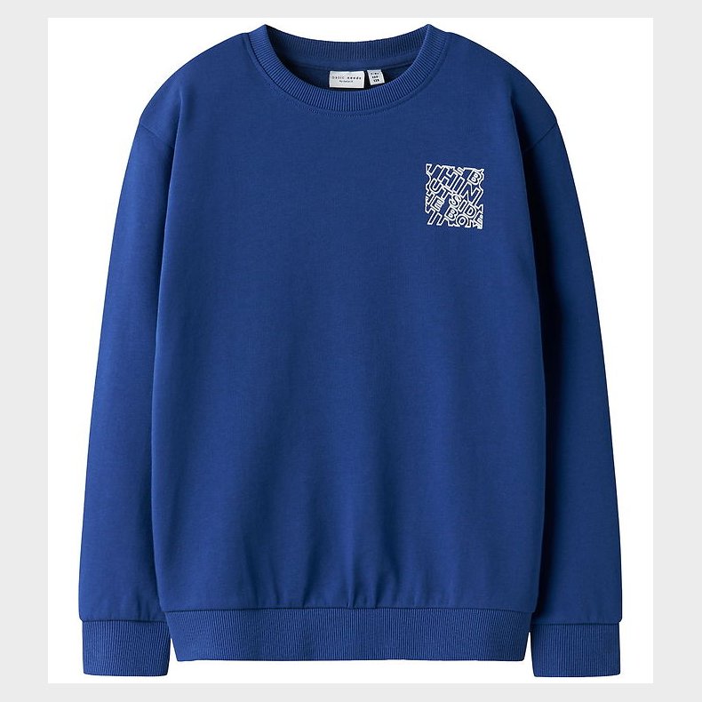 Name It Sweatshirt - NkmVasha - Sodalite Blue/Think Outside The