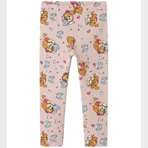 Name It Leggings - NmfJiddi - Paw - Burnished Lilac