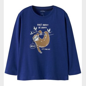 Name It Bluse - NmmVagno - Sodalite Blue/Sloth