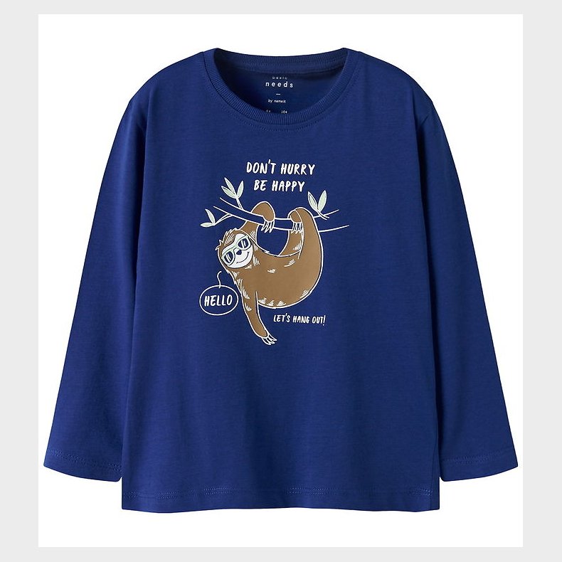 Name It Bluse - NmmVagno - Sodalite Blue/Sloth