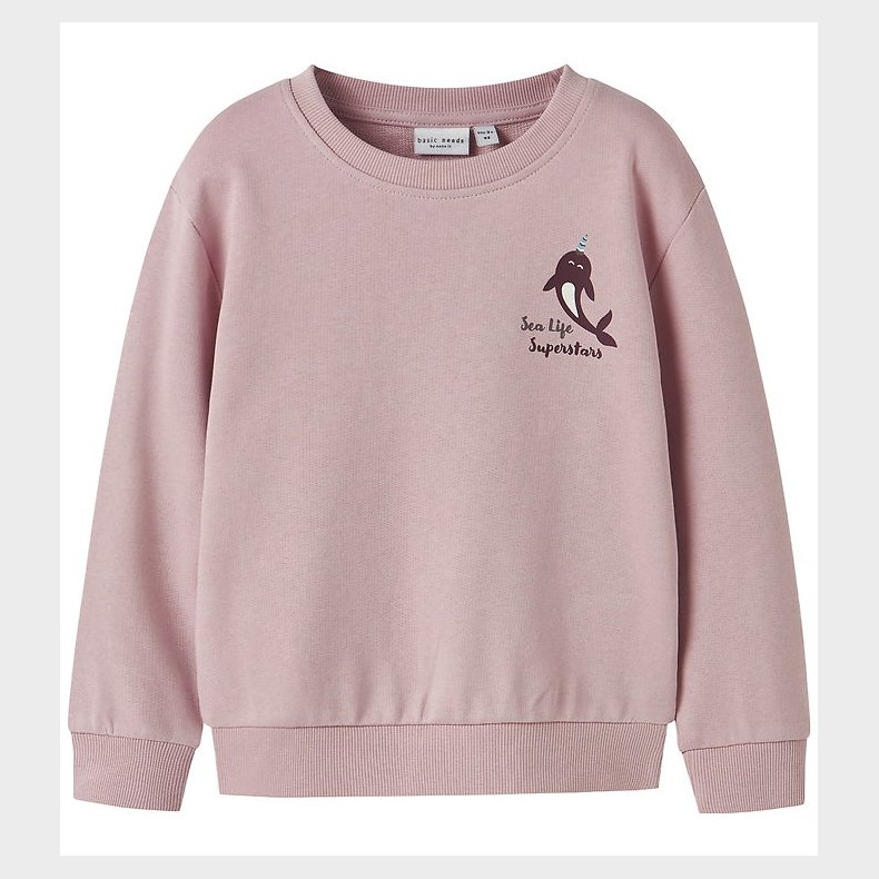 Name It Sweatshirt - NmfVasacha - Burnished Lilac/Narwhale