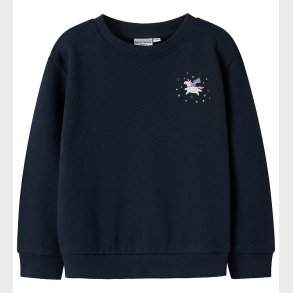 Name It Sweatshirt - NmfVasacha - Navy Blazer/Unicorn