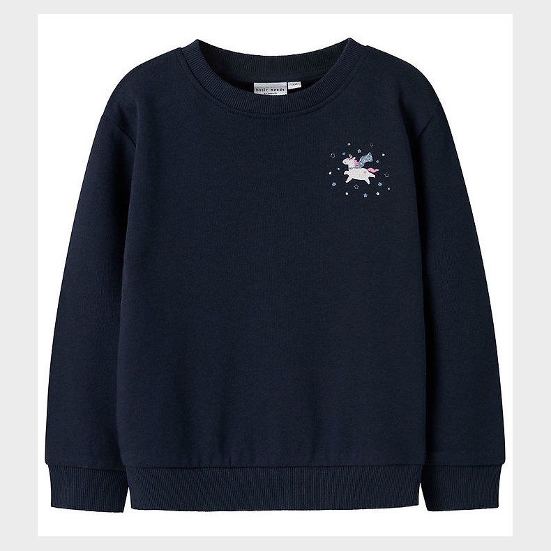 Name It Sweatshirt - NmfVasacha - Navy Blazer/Unicorn