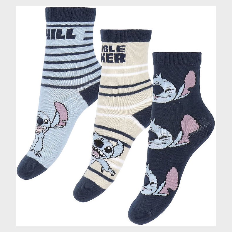 Name It Strmper - 3-pak - NmmJermaine - Dusty Blue/1XDusty