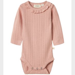 Lil Atelier Body l/� - NbfRachel - Noos - Misty Rose m. Hulm�nst