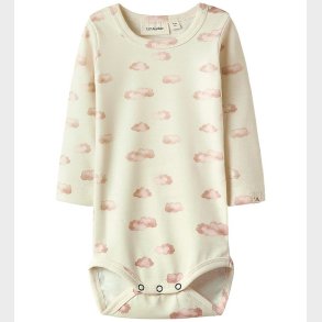 Lil Atelier Body l/ - NbnLayo - Noos - Turtledove/PINK CLOUD