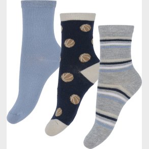 Name It Strmper - 3-pak - NmmKeaton - Navy Blazer/Dusty Olive +