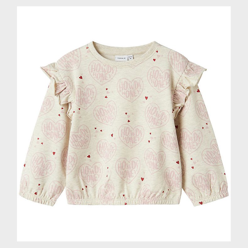 Name It Sweatshirt - NmfKea - Peyote Melange