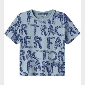 Name It T-shirt - NmmLeander - Dusty Blue
