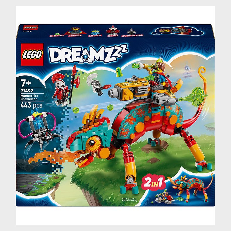 LEGO® DREAMZzz - Mateos ildkam�leon 71492 - 443 dele