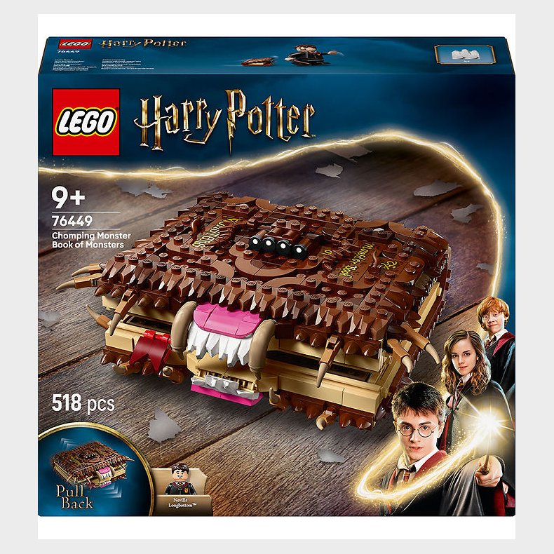 LEGO® Harry Potter - Bidende Store Monsterbog 76449 - 518 dele
