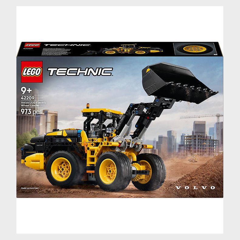 LEGO® Technic - Volvo L120 Elektrisk gummiged 42209 - 973 dele