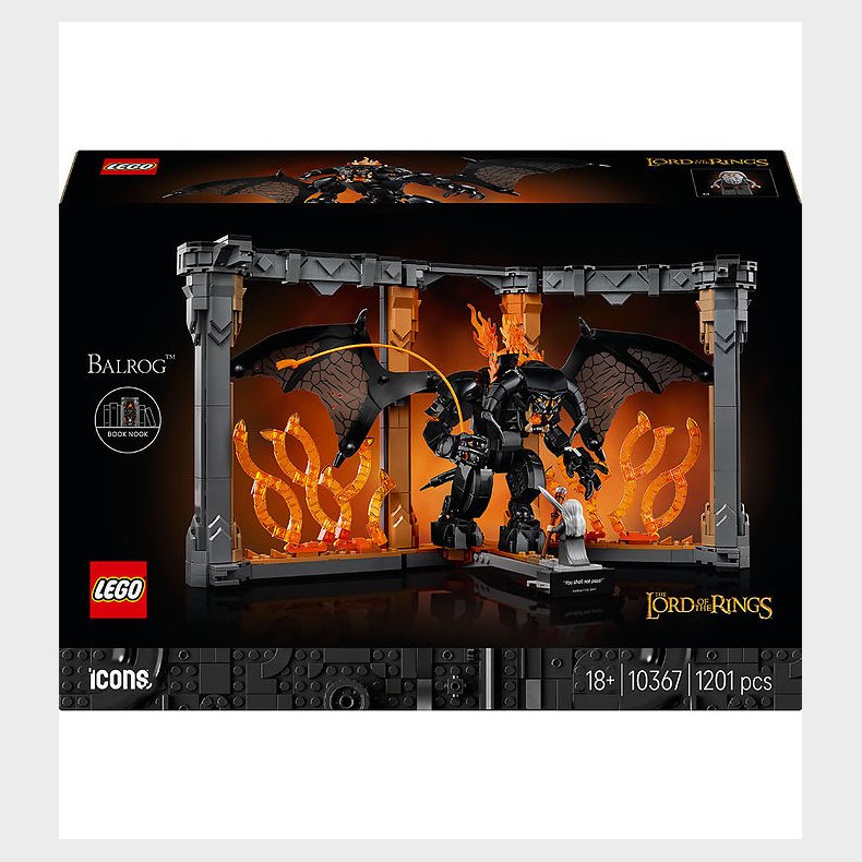 LEGO® Icons - Ringenes Herre: Balrog-bognice 10367 - 1201 Dele