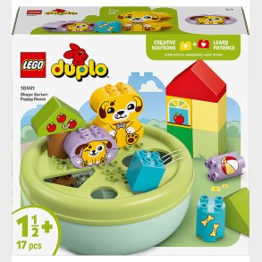LEGO® DUPLO® - Puttekasse: Hundehus 10441 - 17 Dele