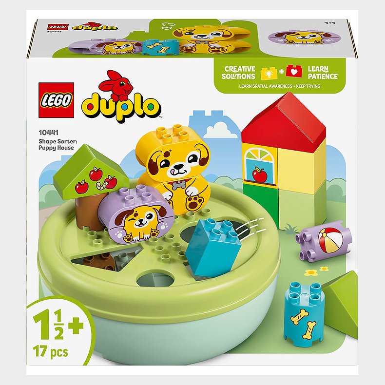 LEGO® DUPLO® - Puttekasse: Hundehus 10441 - 17 Dele