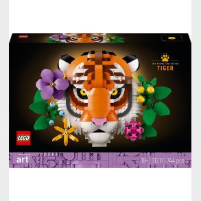 LEGO® Art - Faunasamlingen - Tiger 31217 - 744 Dele