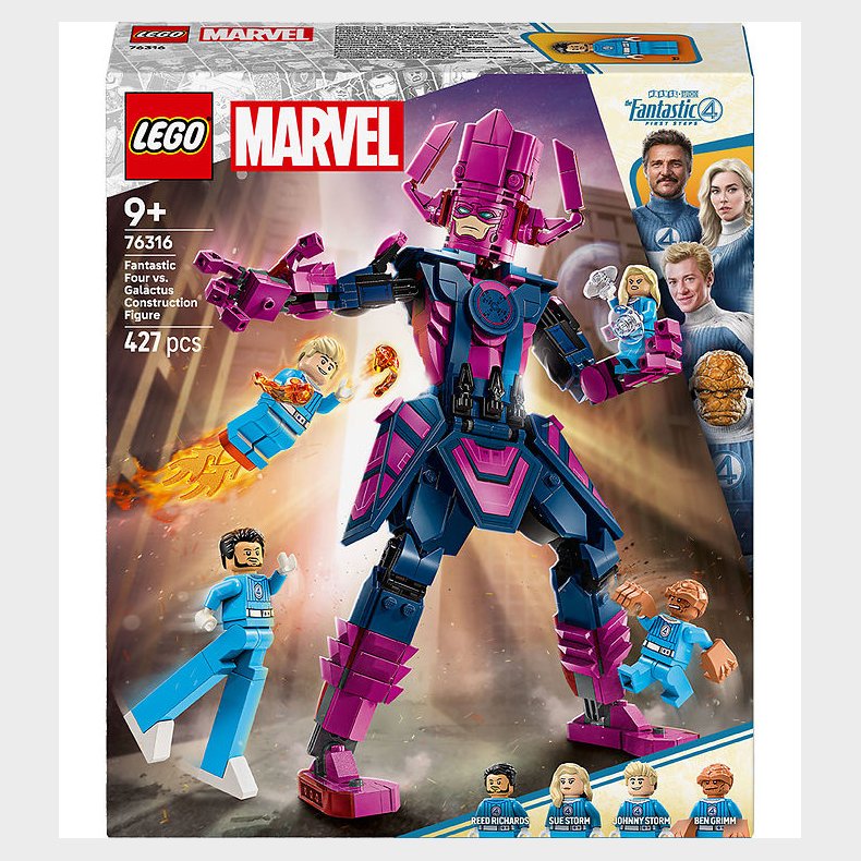 LEGO® Marvel - de Fantastiske Fire Mod Galactus 76316 - 427 Dele