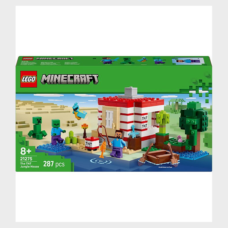 LEGO® Minecraft - TNT-junglehuset 21275 - 287 Dele
