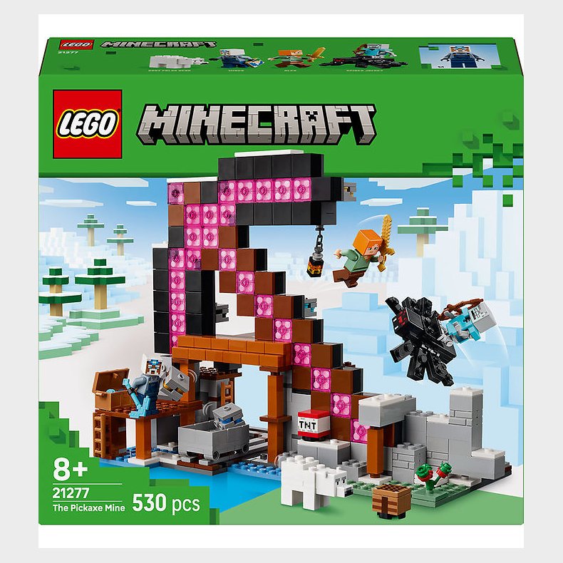 LEGO® Minecraft - Hakke-minen 21277 - 530 Dele