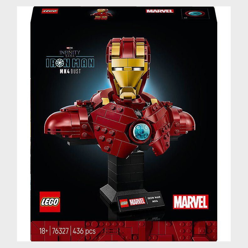 LEGO® Marvel - Iron Man MK4-buste 76327 - 436 Dele