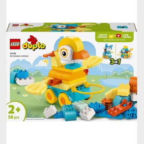 LEGO® DUPLO® - 3-i-1-dyr p� hjul 10448 - 58 Dele