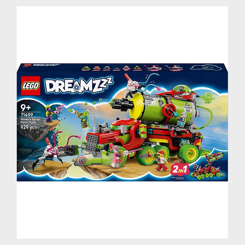 LEGO® DREAMZzz - Mateos sprayd�sevogn 71499 - 929 Dele