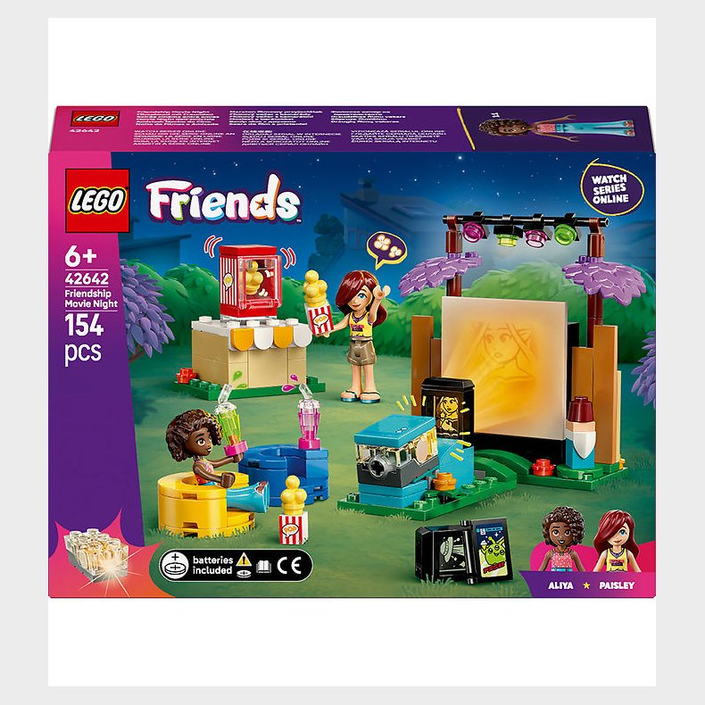 LEGO® Friends - Venskabs-filmaften 42642 - 154 Dele