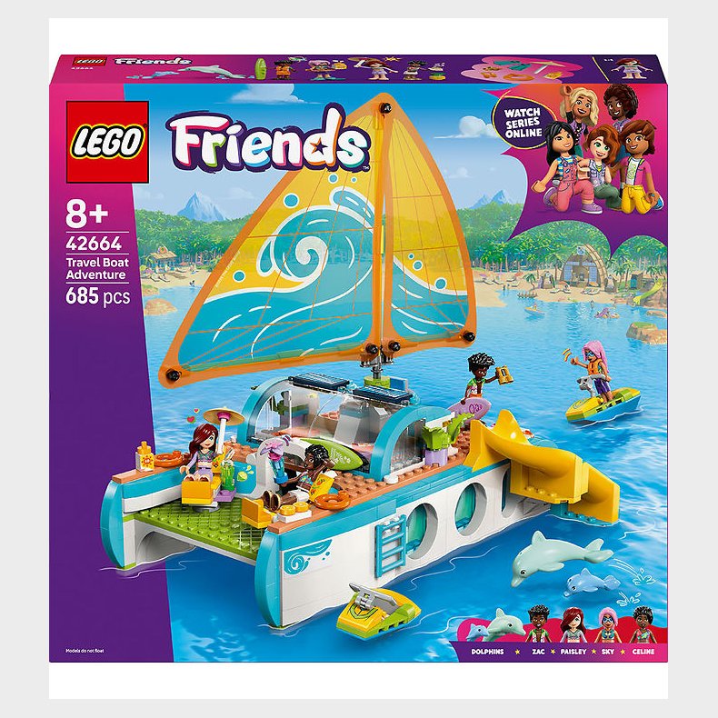 LEGO® Friends - Eventyrfyldt B�drejse 42664 - 685 Dele