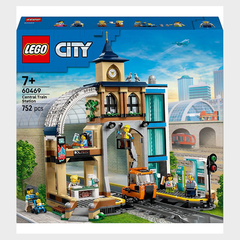 LEGO® City - Hovedbaneg�rd 60469 - 752 Dele