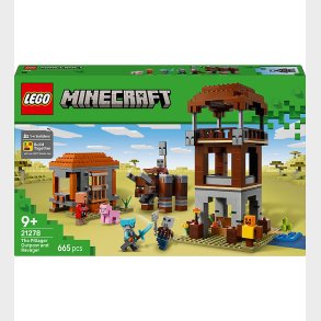 LEGO® Minecraft - R�verforposten Og Ravager 21278 - 665 Dele