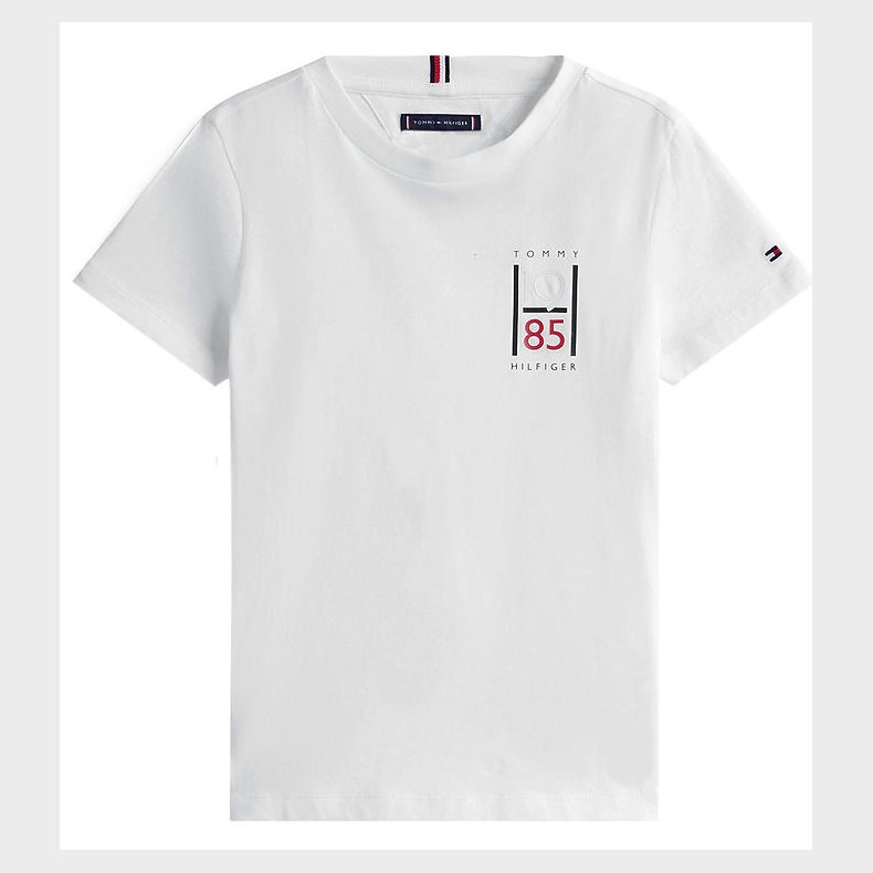 Tommy Hilfiger T-shirt - Graphic - Hvid