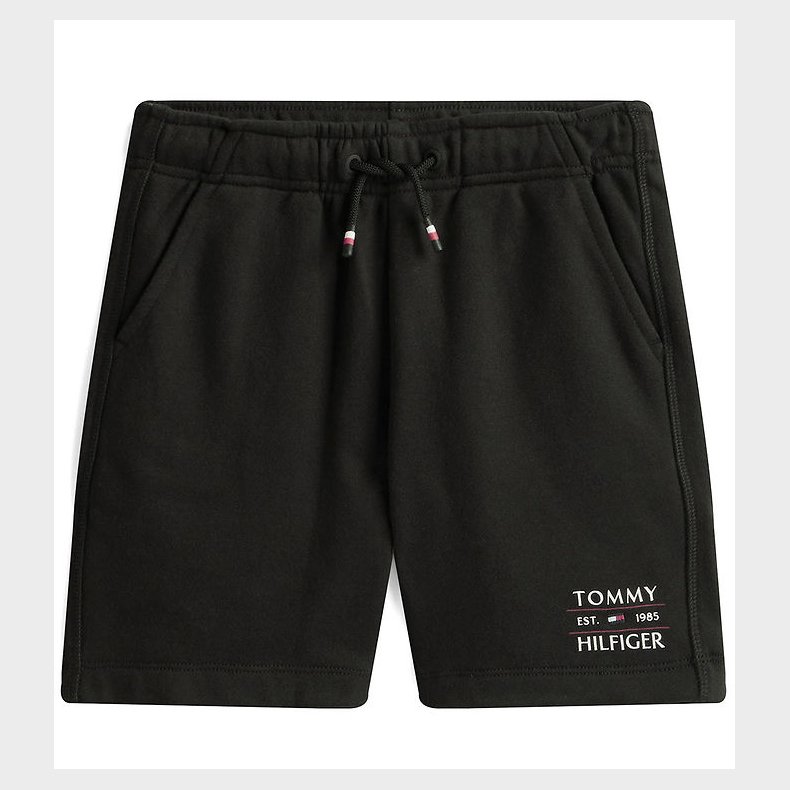 Tommy Hilfiger Sweatshorts - Flag - Sort