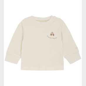 Fixoni Bluse - Rib - Eggnog