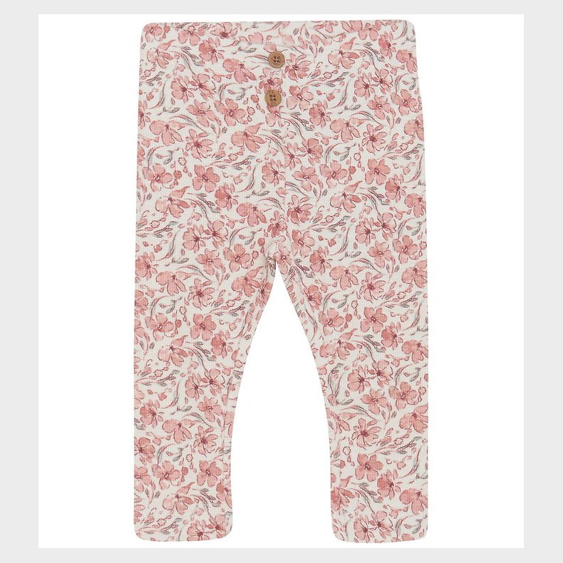 En Fant Leggings - Rib - AOP - Eggnog