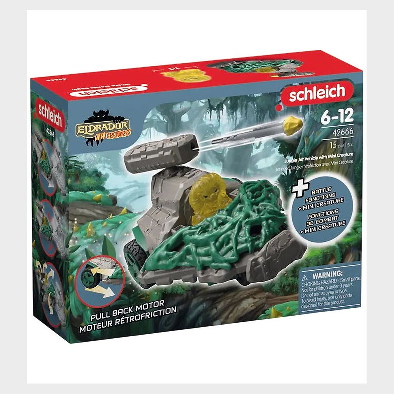 Schleich Eldrador Mini Creatures - 42666 - Jungle Jet Kretj m.