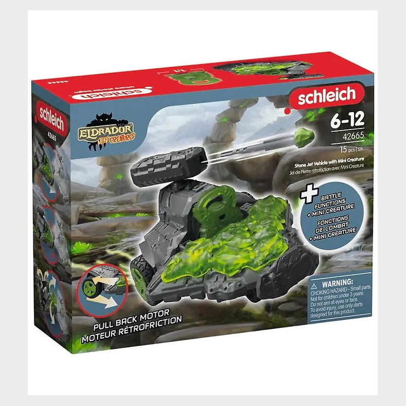 Schleich Eldrador Mini Creatures - 42665 - Sten Jet Kretj m. M