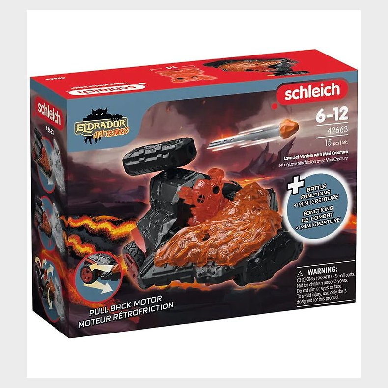 Schleich Eldrador Mini Creatures - 42663 - Lava Jet Kretj m. M