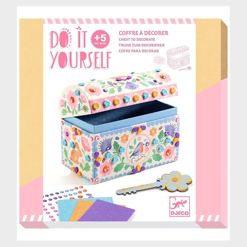 Djeco Kiste DIY - Mini Boites - Precious Treasure