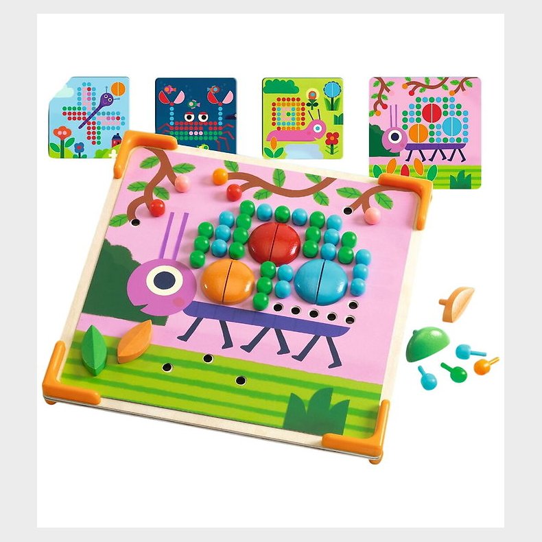 Djeco Mosaikspil - Sm Dyr