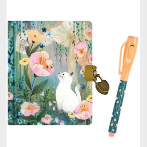 Djeco Dagbog m. Ls og Magisk Pen - Kendra