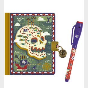 Djeco Dagbog m. Ls og Magisk Pen - Steve