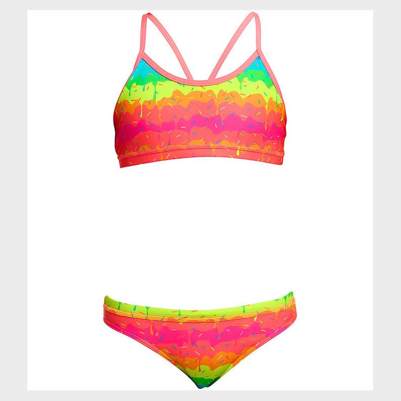 Funkita Bikini - Racerback - UV50+ - Melting Mayhem