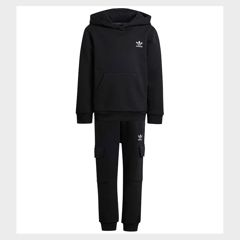 adidas Originals Sweatst - Hoodie FZ Cargo - Black